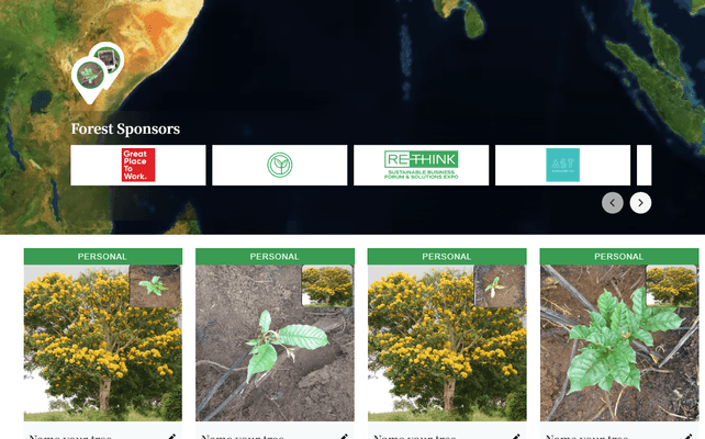 OneSeed VirtualForest dashboard