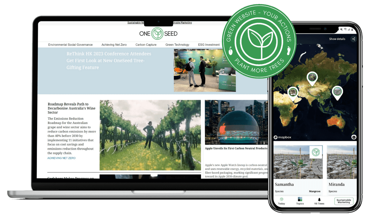 Website loyalty tree rewards
